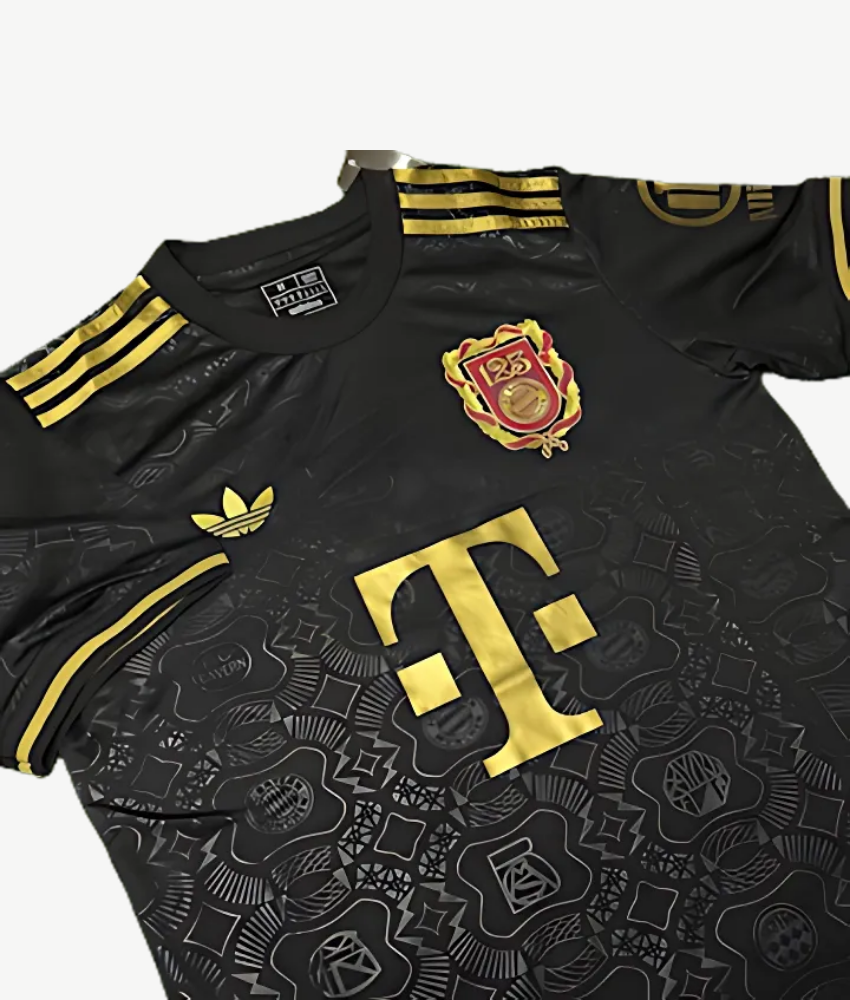 Bayern Munich 2024/25 '125Th Anniversary Black' Special Edition Jersey – Fan Version