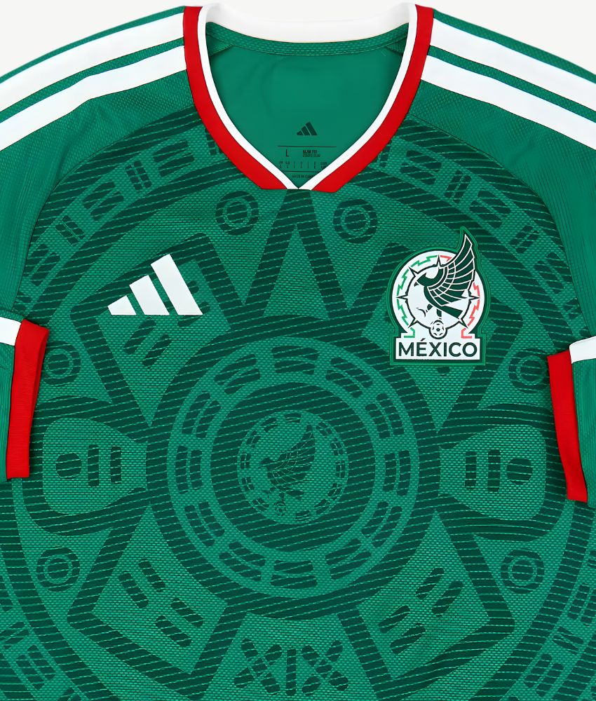 Mexico 2026 Long Sleeve World Cup Home Jersey – Fan Version