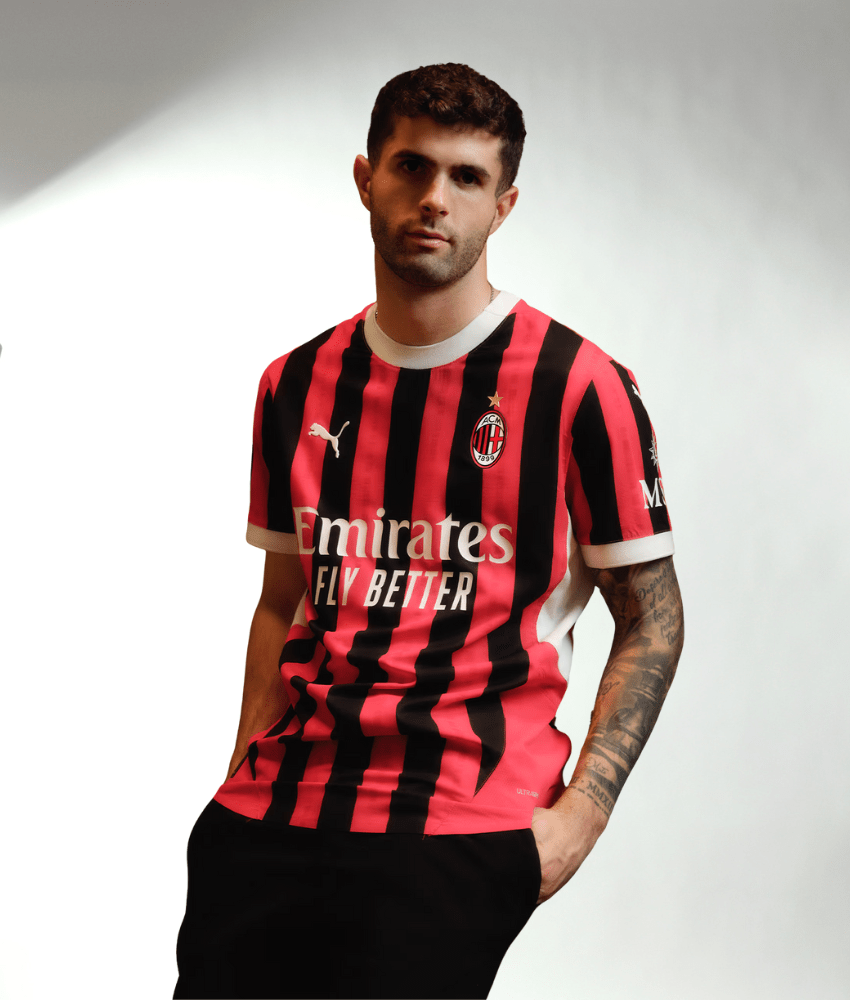 AC Milan 2024/25 Home Jersey – Fan Version