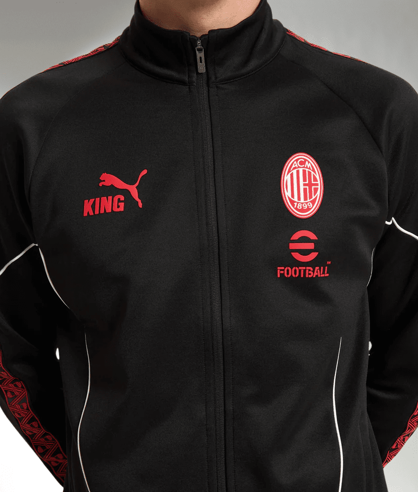 AC Milan 2025/26 1/4 Zip Tracksuit