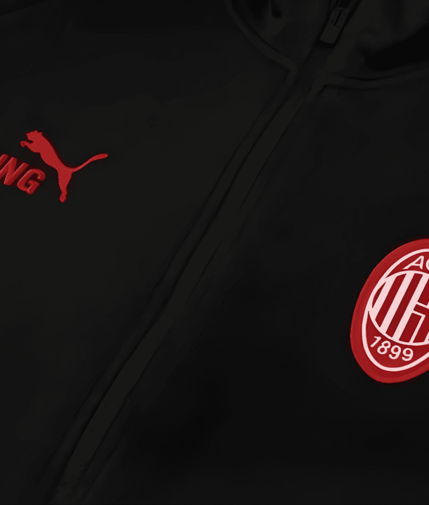 AC Milan 2025/26 1/4 Zip Tracksuit