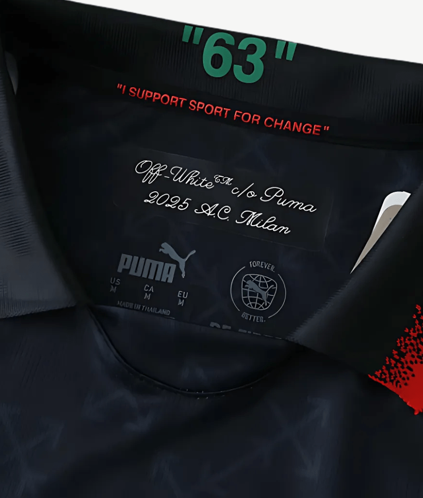 AC Milan "Off" Special Edition 2024/25 Special Edition Jersey – Fan Version