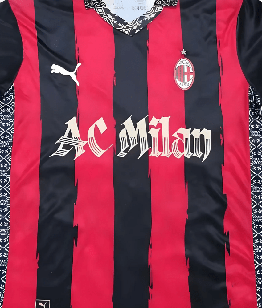 AC Milan 'Rosso Nero' 2025/26" Special Edition Jersey – Fan Version