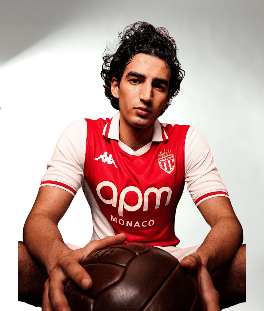 AS Monaco 2024/25 Home Jersey – Fan Version