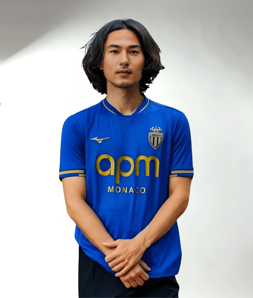 AS Monaco 2025/26 Away Jersey – Fan Version