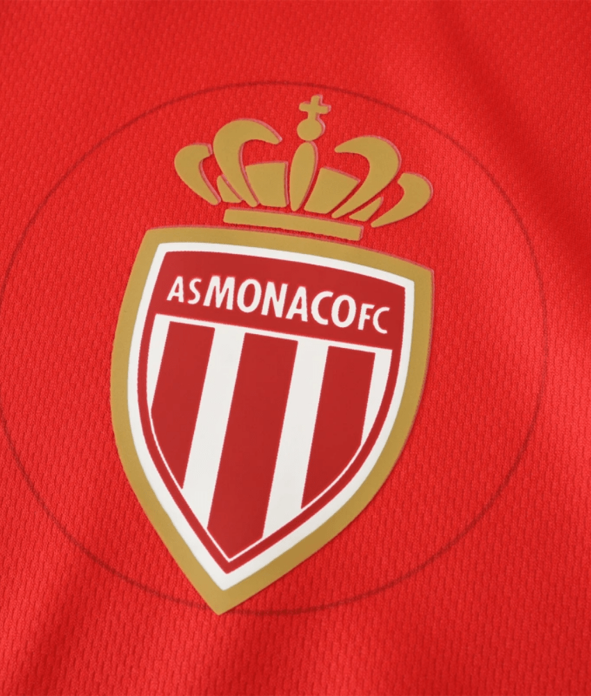 AS Monaco 2025/26 Home Jersey – Fan Version