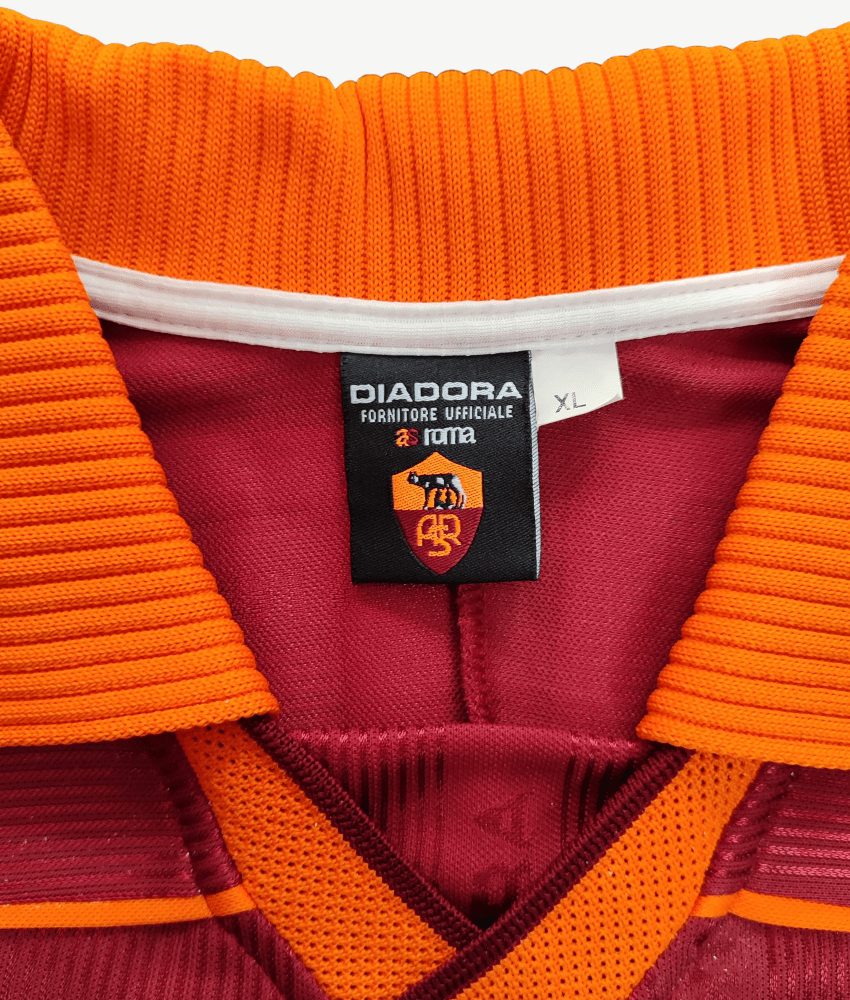 AS Roma 1999/00 Home Jersey – Fan Version