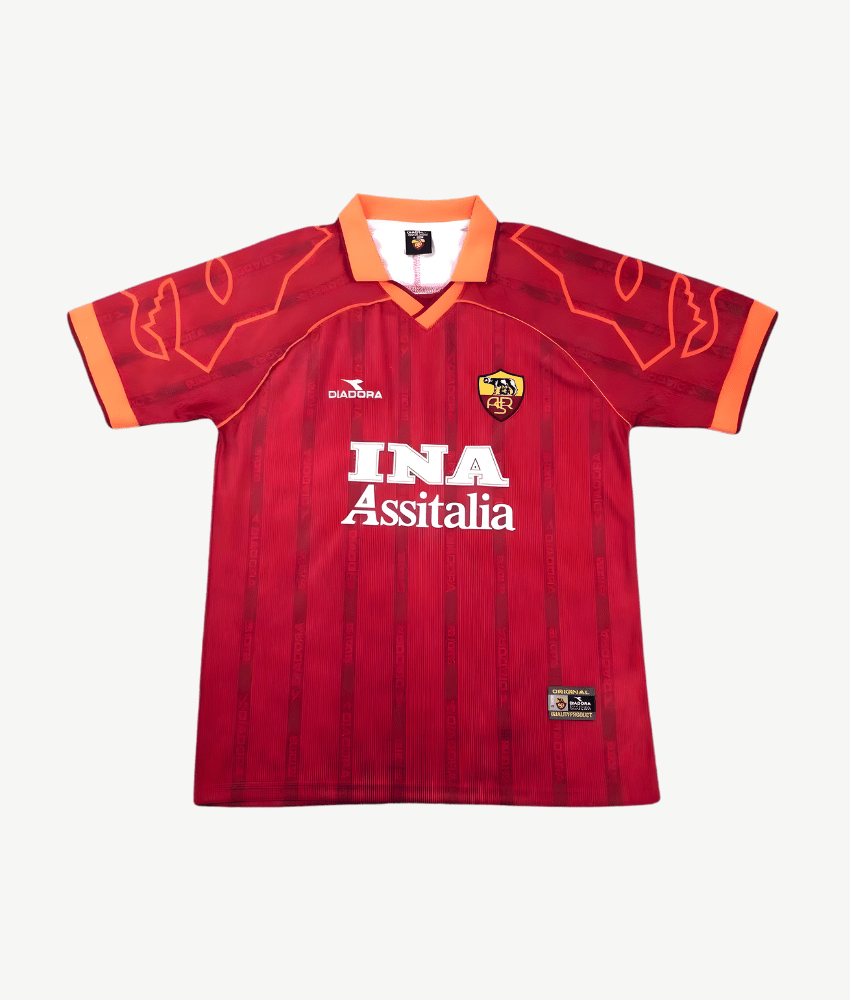 AS Roma 1999/00 Home Jersey – Fan Version