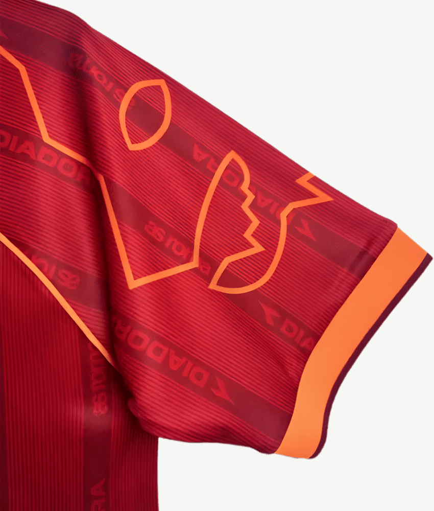AS Roma 1999/00 Home Jersey – Fan Version