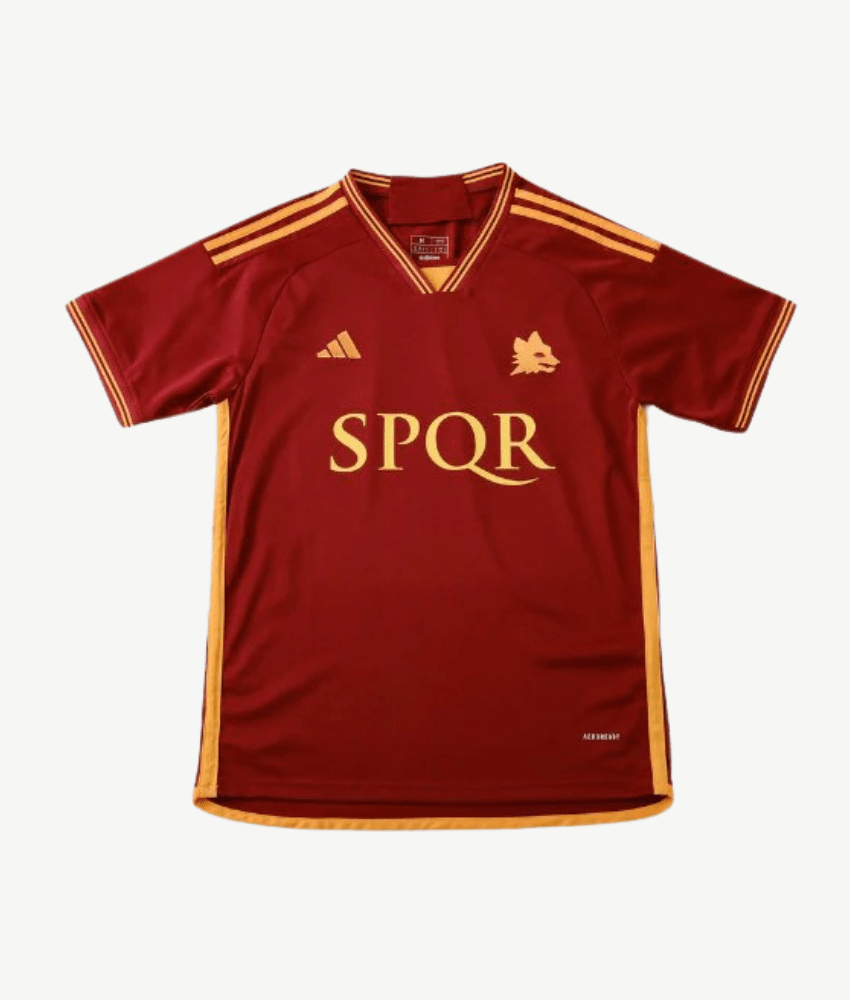 AS Roma 2023/24 Home Jersey – Fan Version
