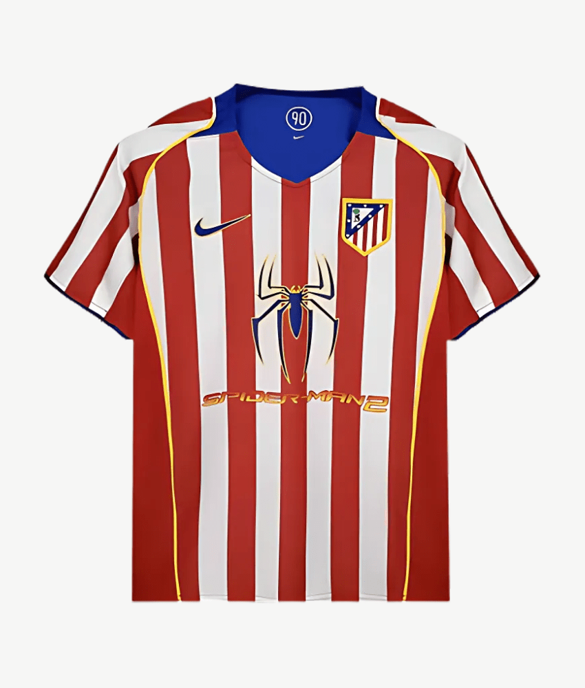 Atletico Madrid 2004/05 Home Retro Jersey