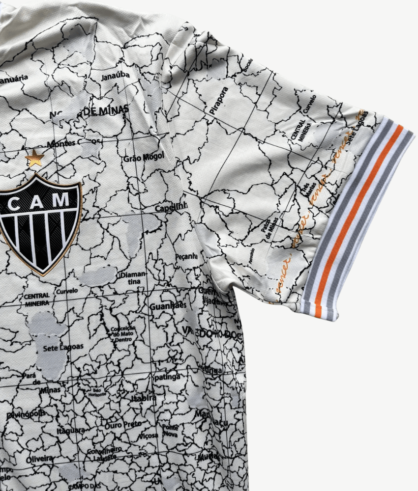 Atletico Mineiro 'Commerative Map' 2021/22 Jersey – Fan Version