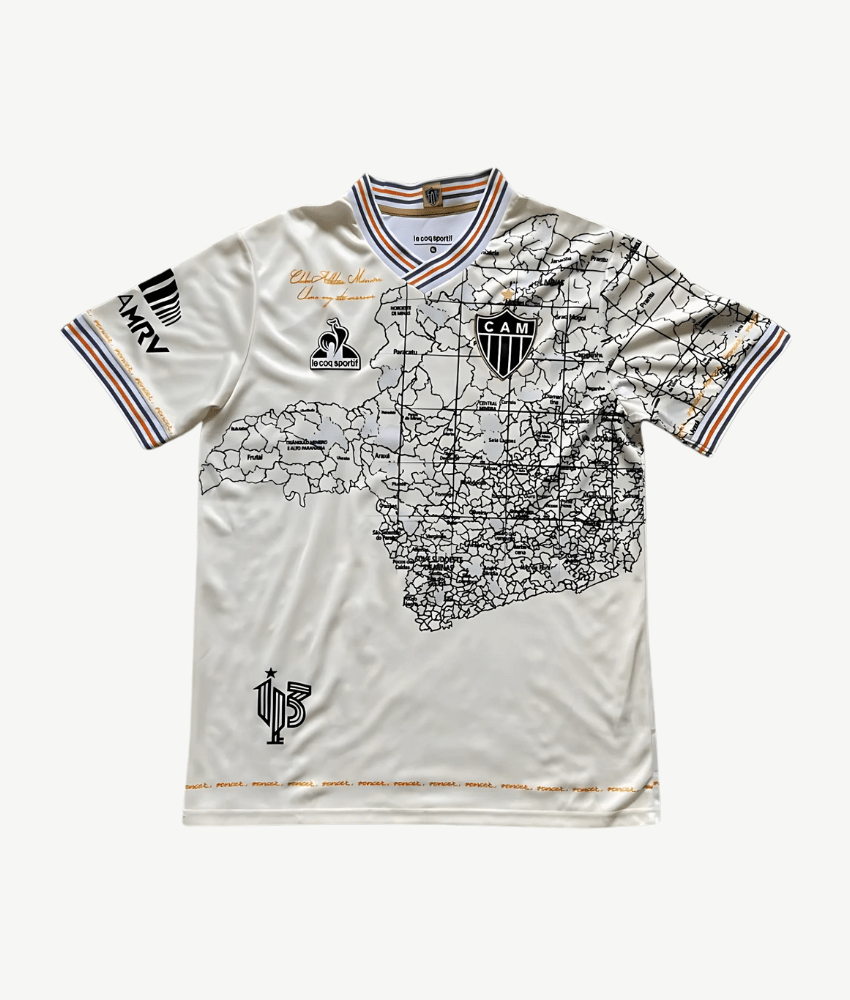 Atletico Mineiro 'Commerative Map' 2021/22 Jersey – Fan Version