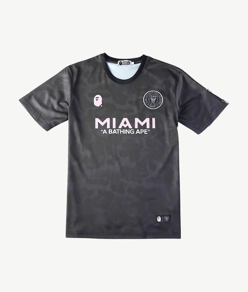 Inter Miami 2023/24 Black Camo Jersey – Fan Version