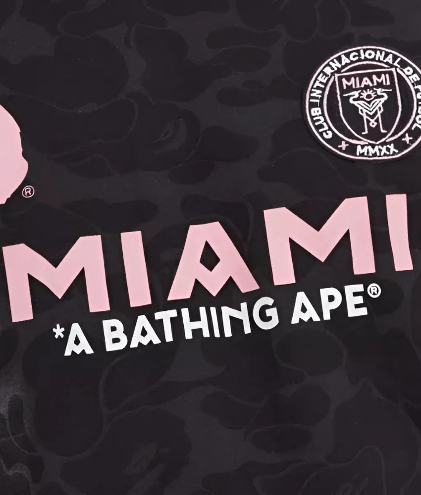 Inter Miami 2023/24 Black Camo Jersey – Fan Version