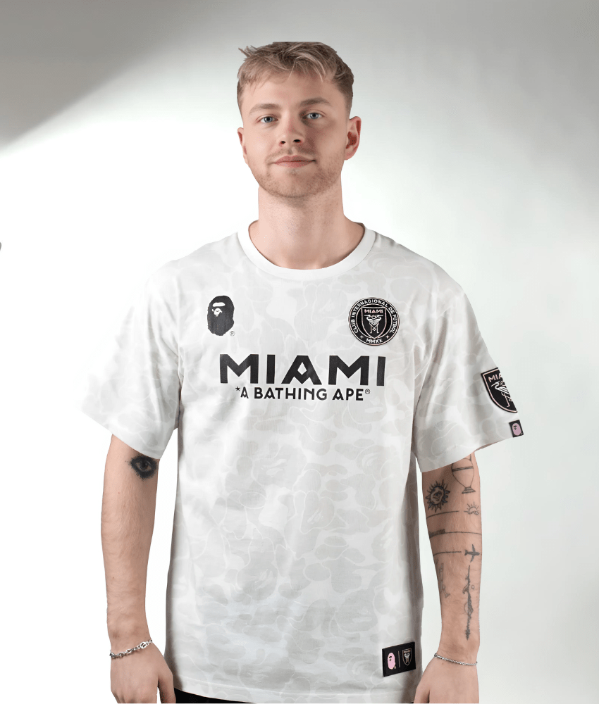 Inter Miami 2023/24 White Camo Jersey – Fan Version