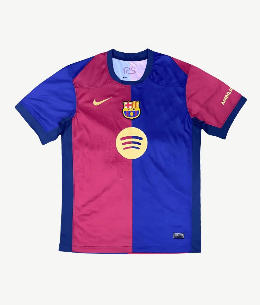 Barcelona 2024/25 Home Jersey Anniversary Edition – Fan Version