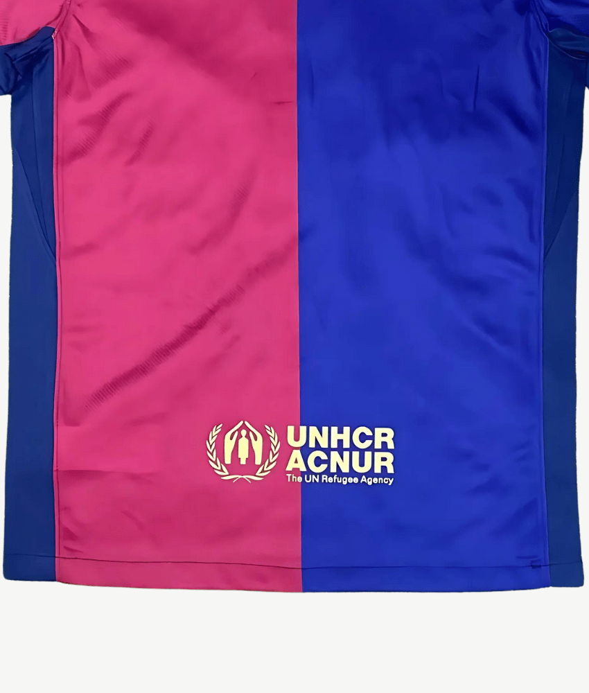 Barcelona 2024/25 Home Jersey Anniversary Edition – Fan Version