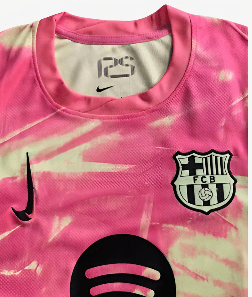Barcelona 2024/25 'Pink Yellow' Special Edition Jersey – Fan Version