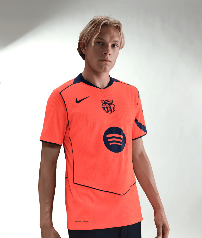 Barcelona 2025-26 Third Jersey – Fan Version