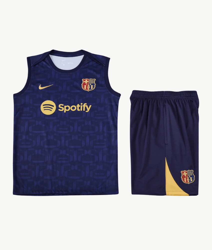 Barcelona 2025/26 Navy Vest Set