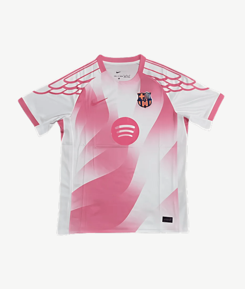 Barcelona 'Pink Wings' 2025/26 Special Edition Jersey – Fan Version