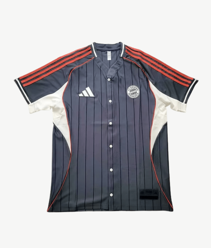 Bayern Munich 2025/26 Retro Baseball Jersey