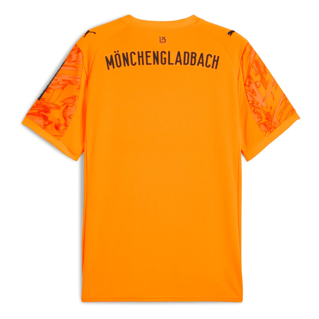 Borussia Mönchengladbach 2025/26 Orange Goalkeeper Jersey – Men's Fan Version