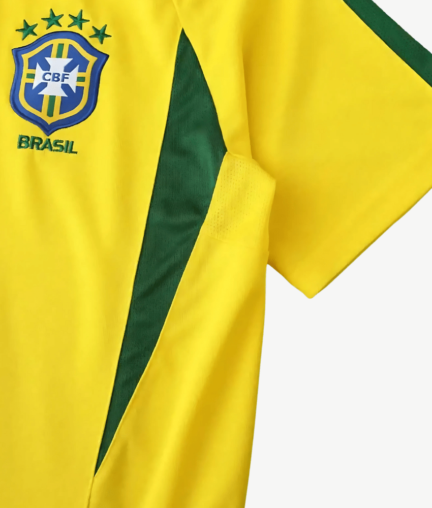 Brazil 2002 Home Retro Jersey