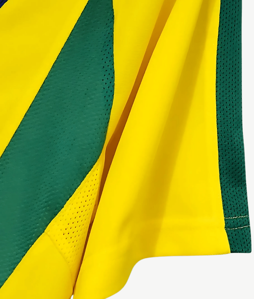 Brazil 2002 Home Retro Jersey