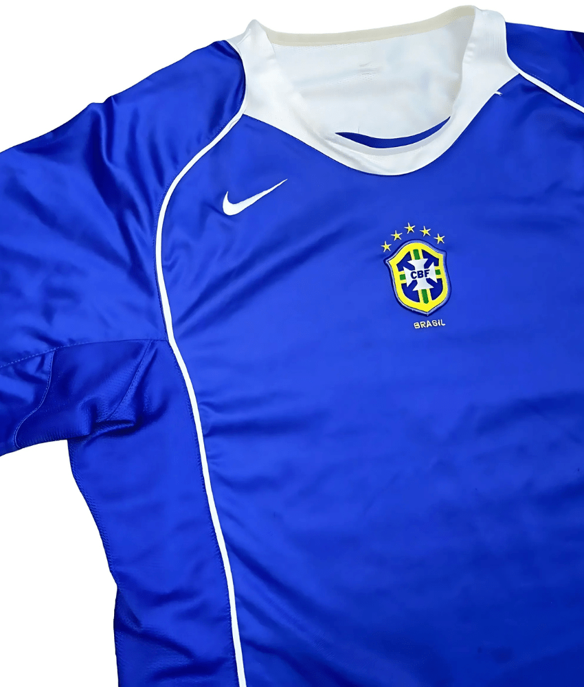 Brazil 2004 Retro Away Jersey