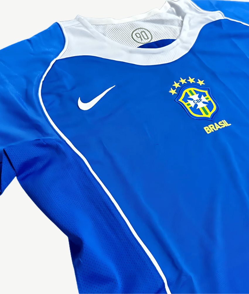 Brazil 2004 Retro Away Jersey