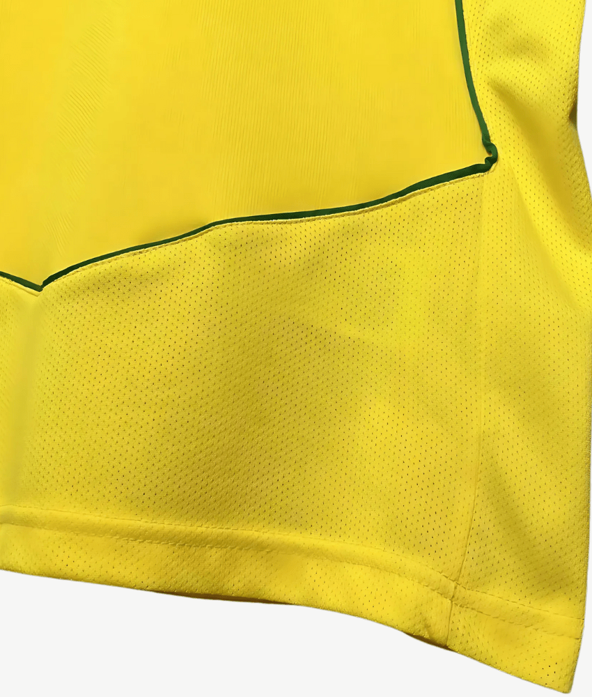 Brazil 2004 Retro Home Jersey