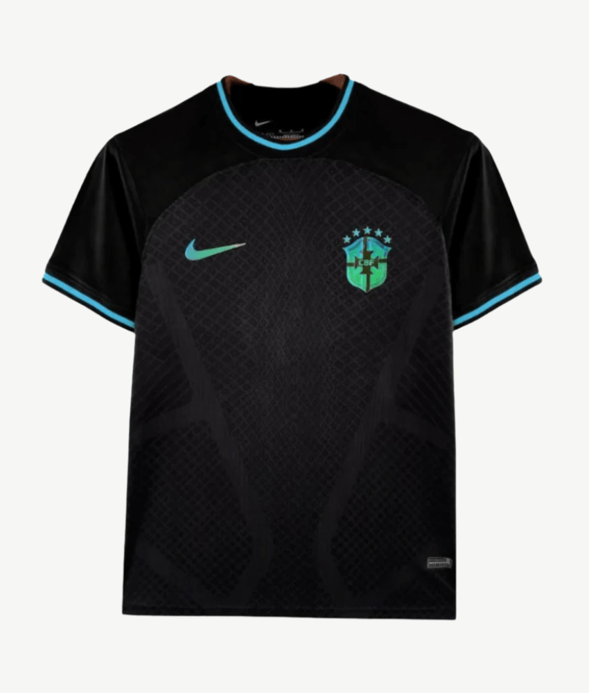 Brazil 2023 Black Concept Jersey – Fan Version
