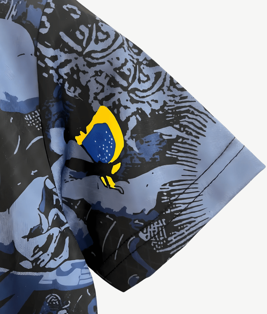 Brazil 2024/25 Blue 'Christ The Redeemer' Special Edition Jersey – Fan Version