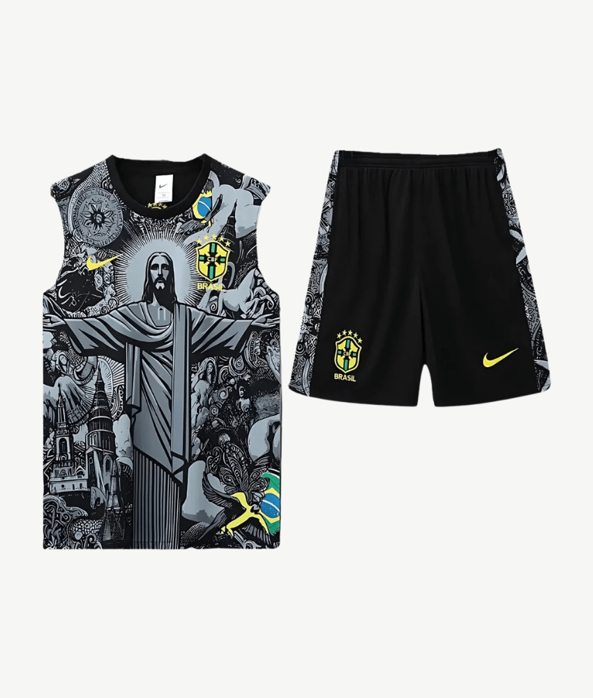 Brazil 2024/25 'Christ The Redeemer' Vest Set