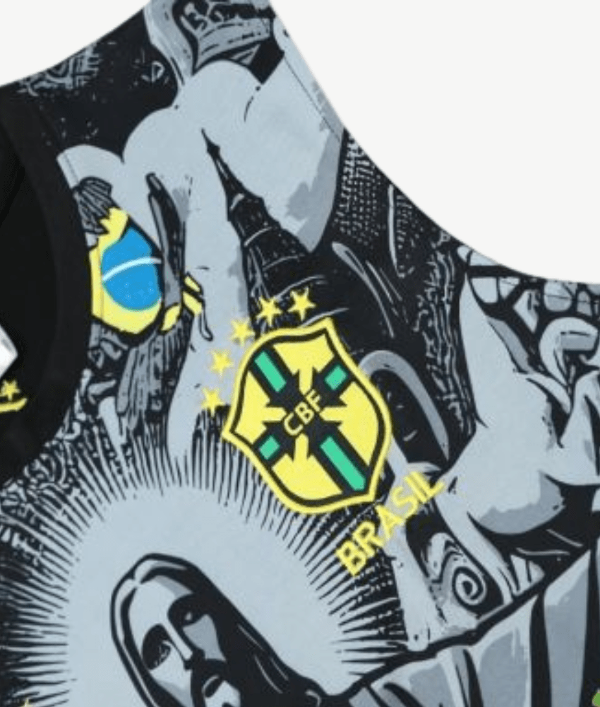 Brazil 2024/25 'Christ The Redeemer' Vest Set