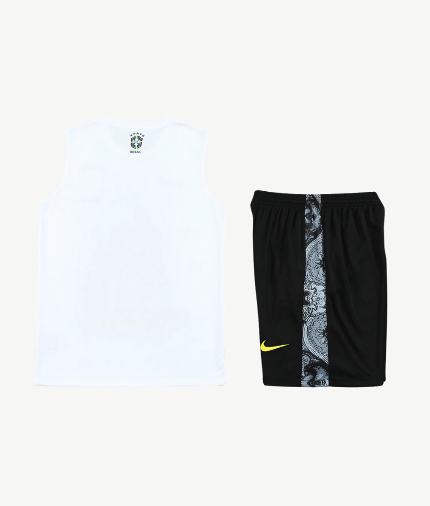Brazil 2024/25 White 'Christ The Redeemer' Vest Set