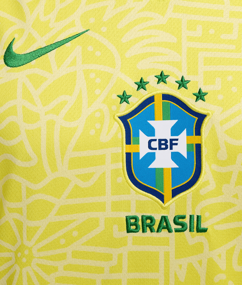 Brazil Copa 2024 Home Jersey – Fan Version