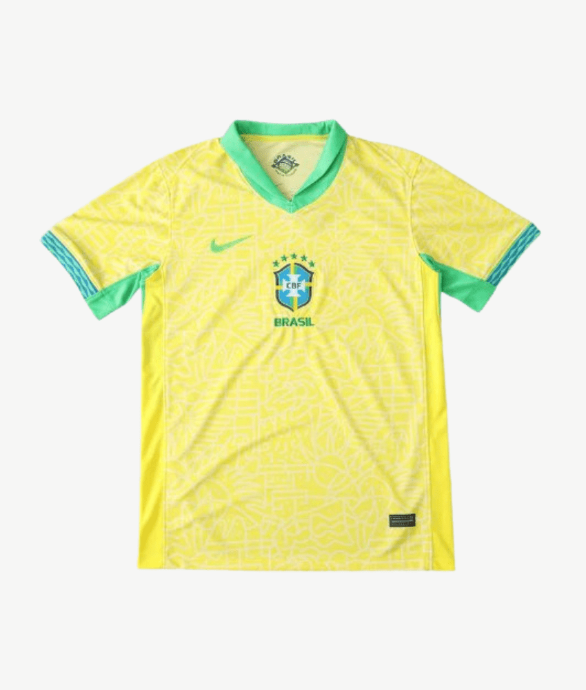 Brazil Copa 2024 Home Jersey – Fan Version