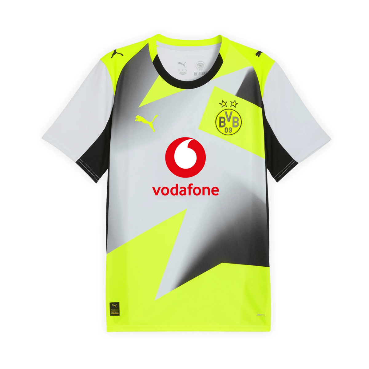 Borussia Dortmund 2025/26 Authentic Away Jersey – Men's