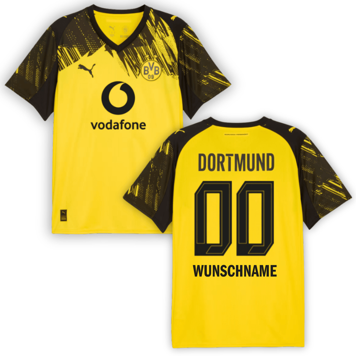 Borussia Dortmund 2025/26 Authentic Home Jersey – Men's