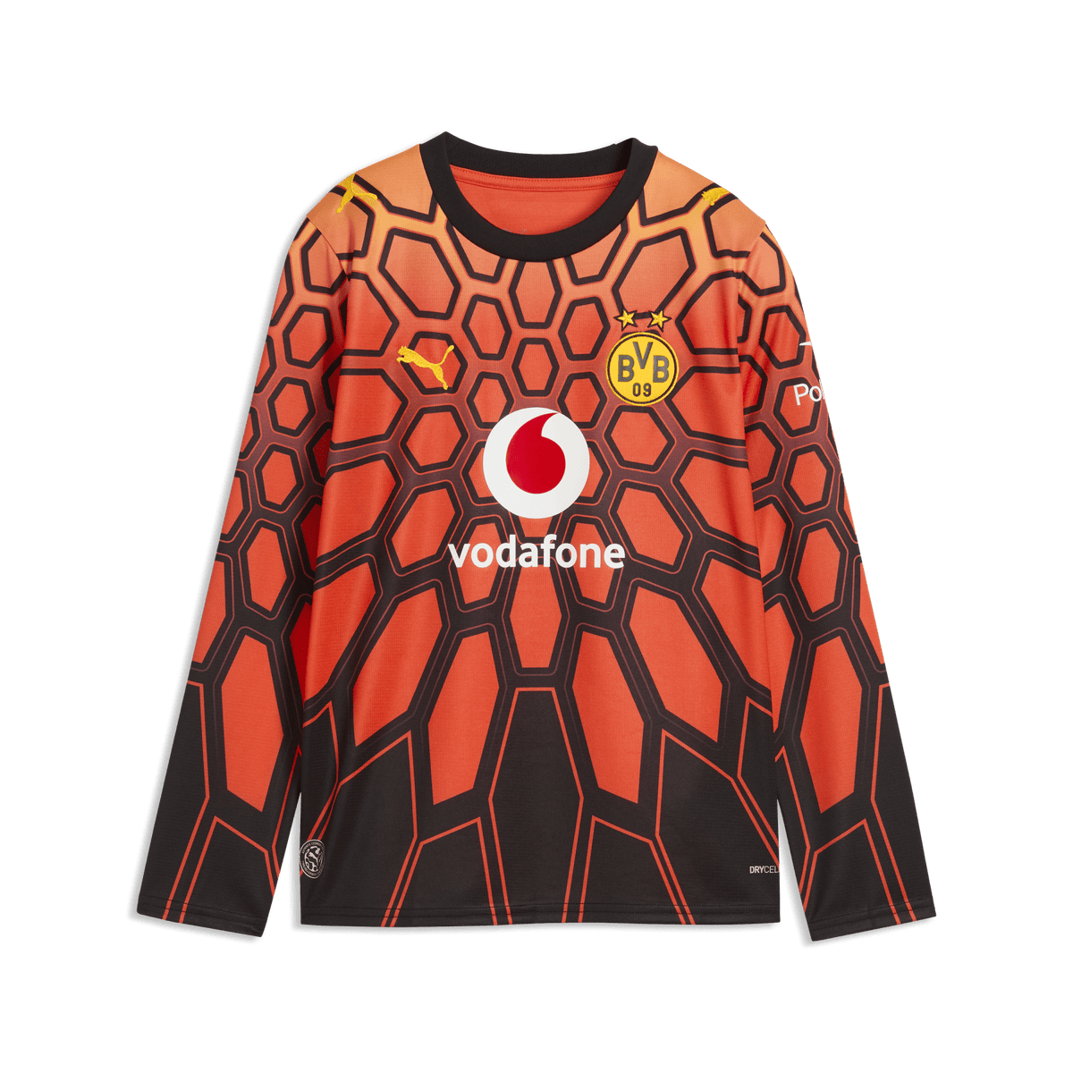 Borussia Dortmund 2026/27 Orange Goalkeeper Jersey – Kids Fan Version