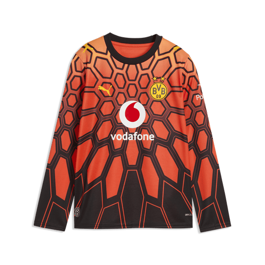 Borussia Dortmund 2026/27 Orange Goalkeeper Jersey – Kids Fan Version