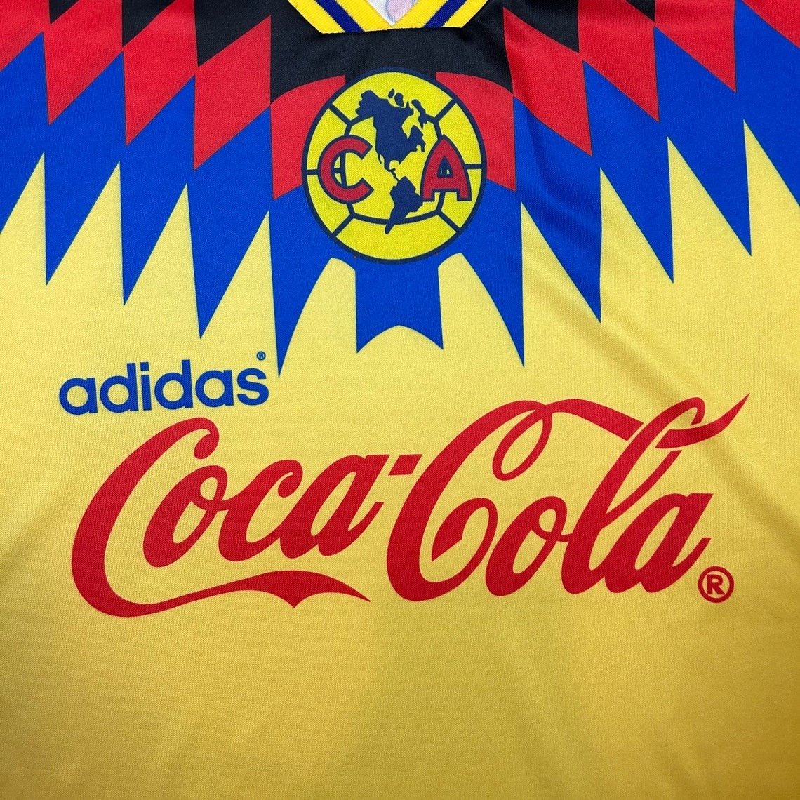 Club America 1995/98 Home 'Sol' Retro Jersey