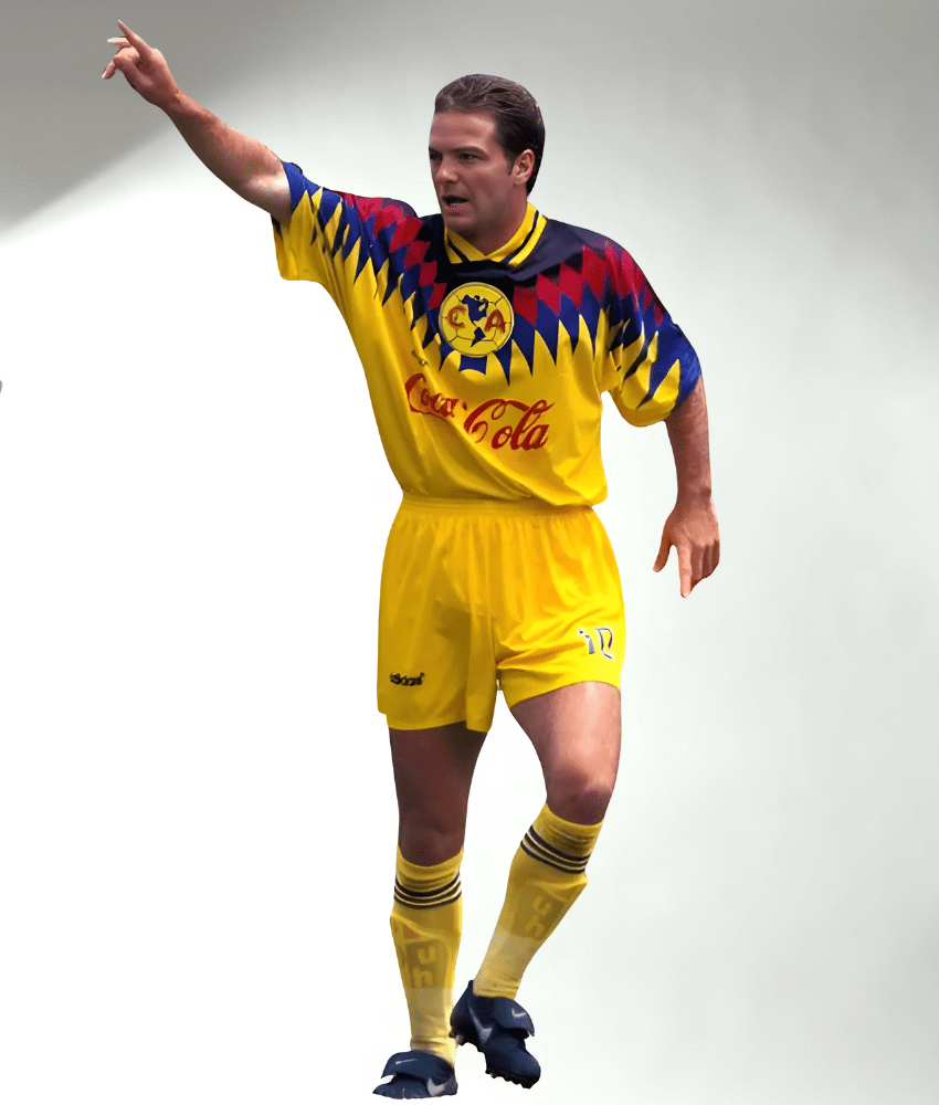 Club America 1995/98 Home 'Sol' Retro Jersey