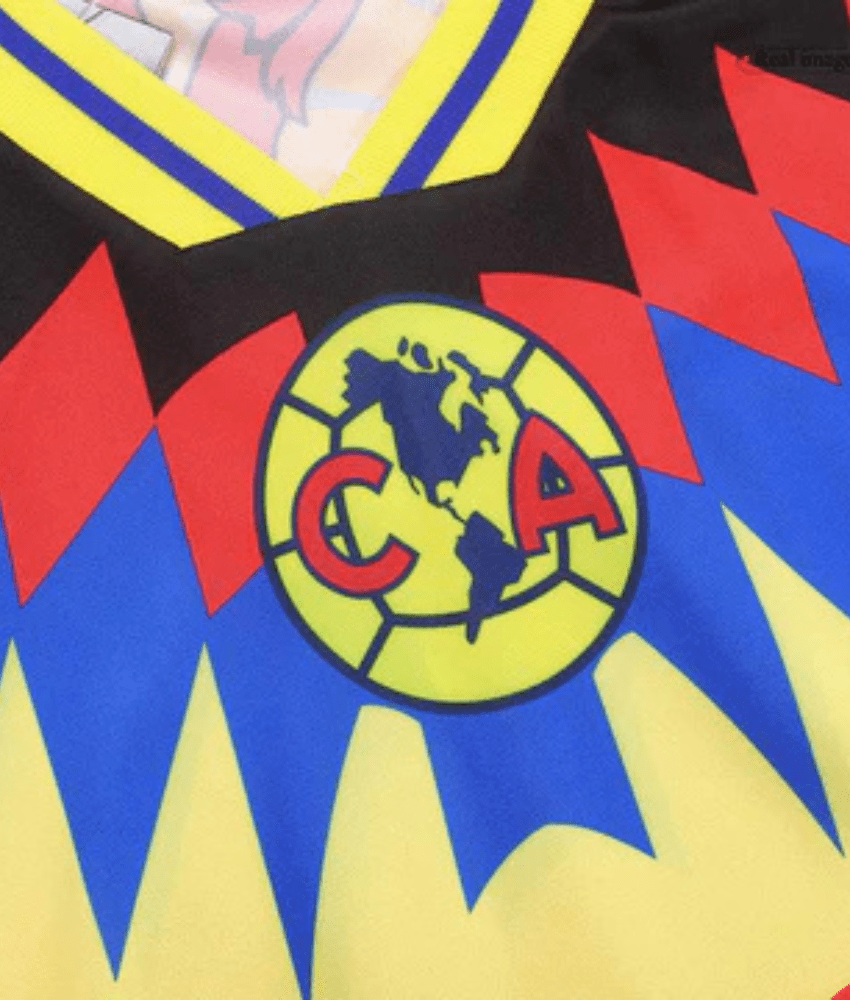 Club America 1995/98 Home 'Sol' Retro Jersey