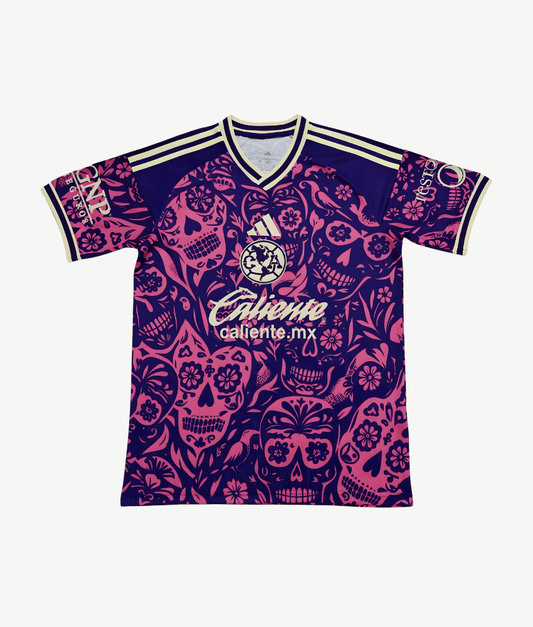 Club America 2025/26 Purple Halloween Special Edition Jersey – Fan Version