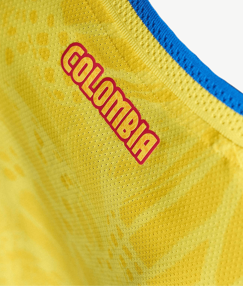 Colombia 2026 World Cup Home Long Sleeve Jersey – Fan Version