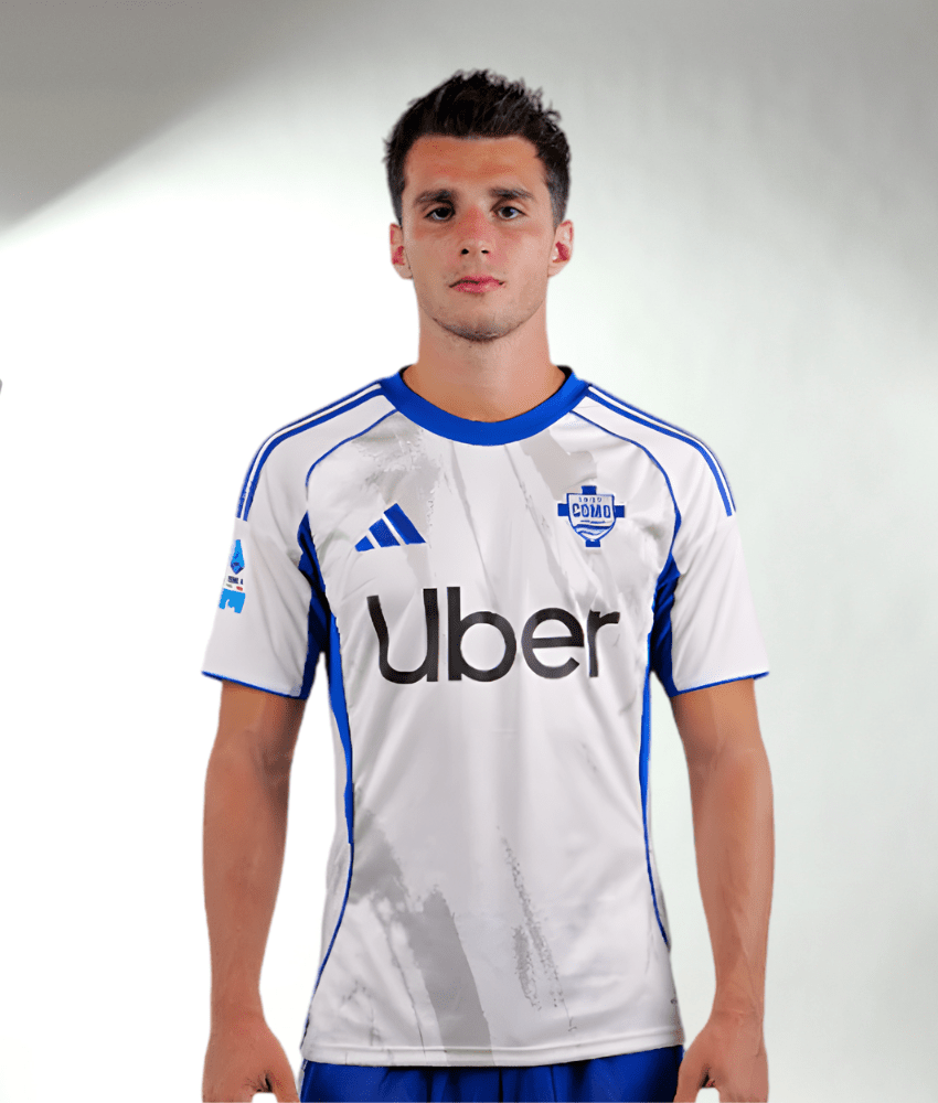 Como 2025/26 1907 Edition Away Jersey – Fan Version